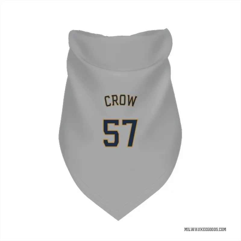 Coleman Crow  Gray Milwaukee Brewers  Cat & Dog Pet Bandana
