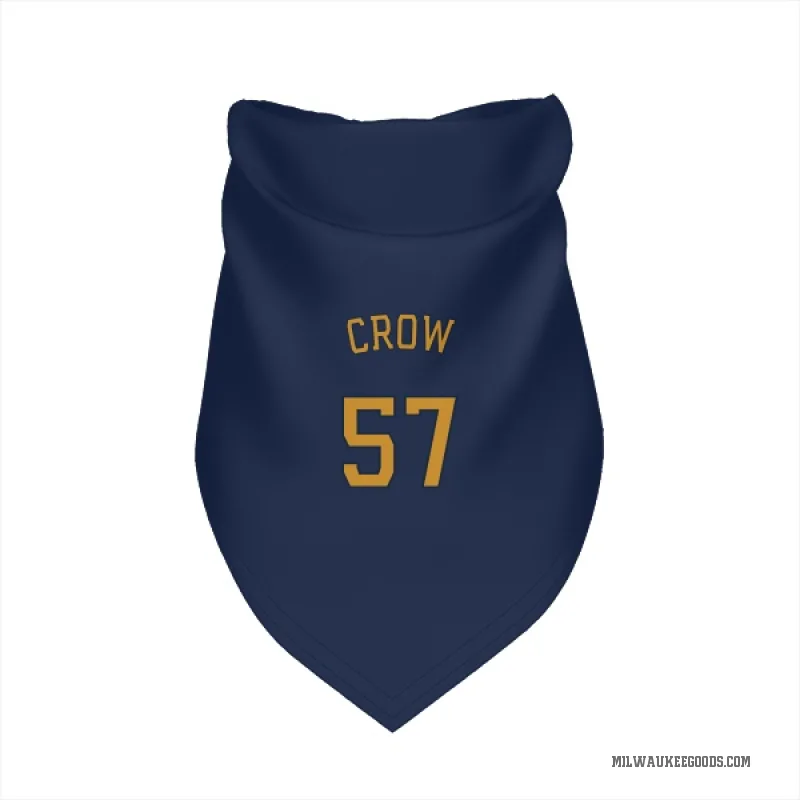 Coleman Crow  Navy Milwaukee Brewers  Cat & Dog Pet Bandana