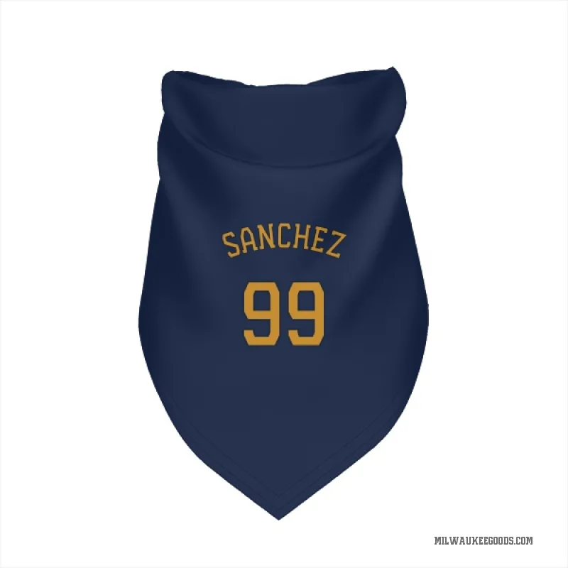 Gary Sanchez  Navy Milwaukee Brewers  Cat & Dog Pet Bandana